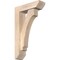 Ekena Millwork Imperial Slat Smooth Bracket w/ Offset Brace, Douglas Fir, 5 1/2"W x 18"D x 30"H BKT0604X18X30IMP06SDF - alternate 1